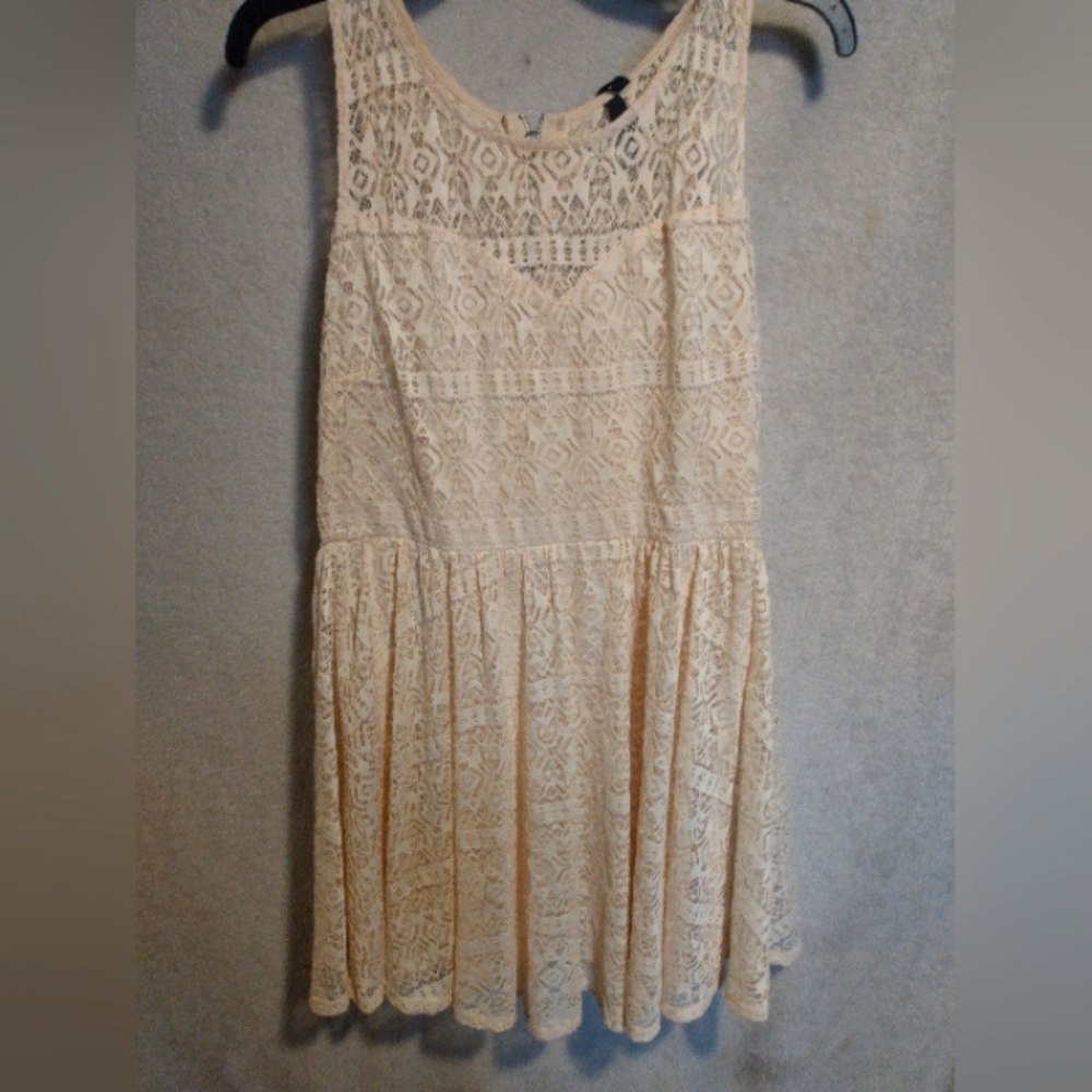 Cream Dress